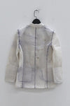 MUTEDANCE off-scale textured silk jacket MD22SS77 PM33